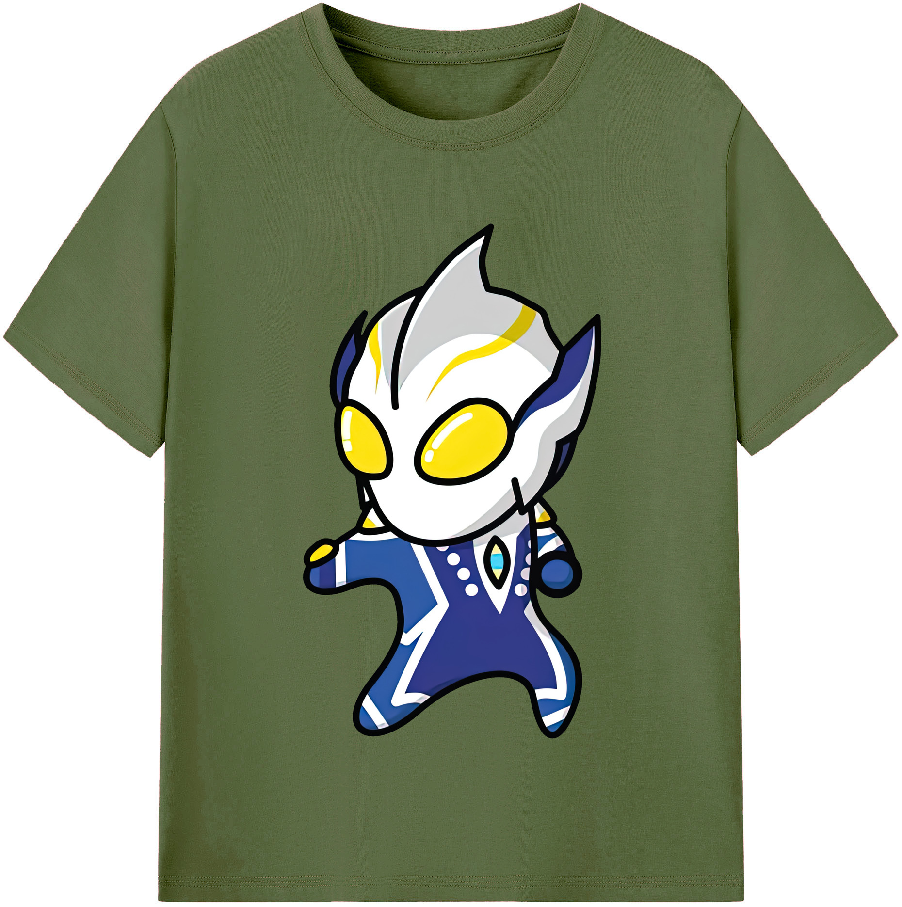 （画像用） ウルトラマン Ultraman 綿100％半袖Tシャツ（フロントプリント）